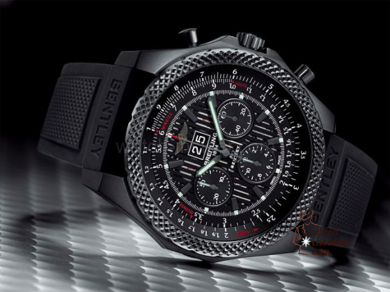 Breitling for Bentley 6.75 Midnight Carbon - reclining