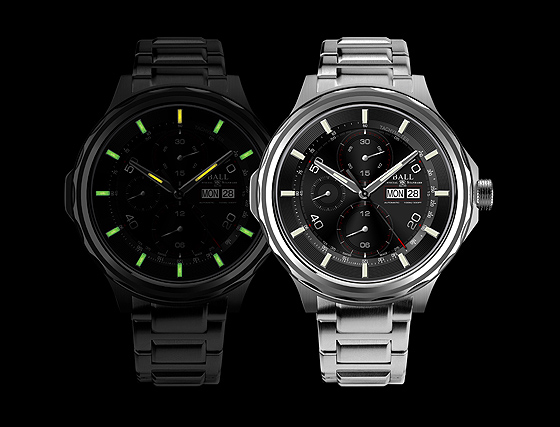 Ball Engineer Master II Slide Chronograph - dark