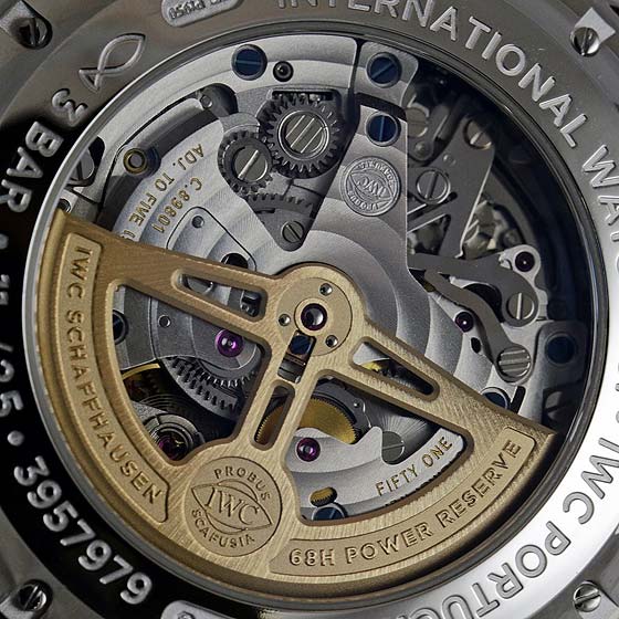 IWC Portugieser Perpetual Calendar Digital Date Month 75th Anniversary - movement CU